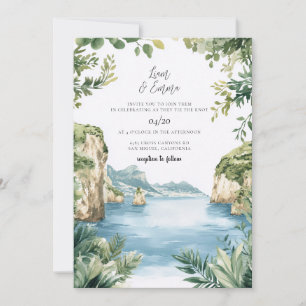 Faire-part de mariage Capri Italie