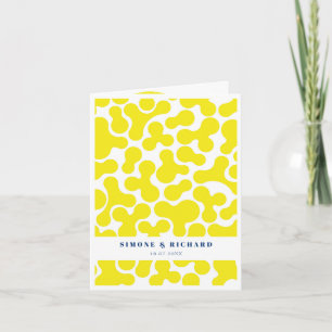 Faire-part de mariage citron