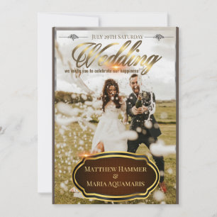 Faire-part de mariage classique