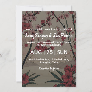 faire-part de mariage coréen
