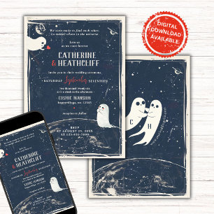 Faire-part de mariage Cosmologique