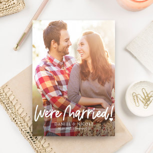 Faire-part de mariage couleur modifiable From The 