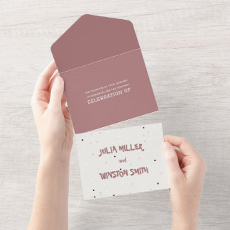 Faire-part de mariage coussin de collection Talk