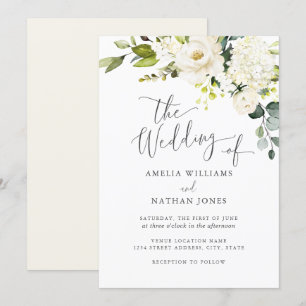 Faire-part de mariage d'aquarelle de champagne bot