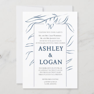 Faire-part de mariage de canopée romantique Dream