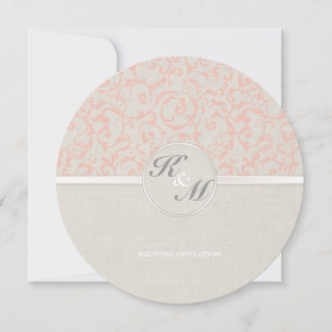 Faire-part de mariage de corail SmartElegance