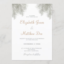 Faire-part de mariage de la montagne Mariage de fo
