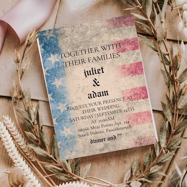 Faire-part de mariage de l'armée de l'air (Créateur téléchargé)