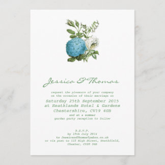 Faire-part de mariage de style méditerranéen tosca