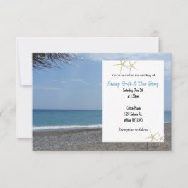 Faire-part de mariage De Style Plage