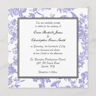 Faire-part de mariage de Toile de bigorneau