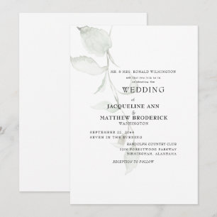 Faire-part de mariage des parents de mariées de fe