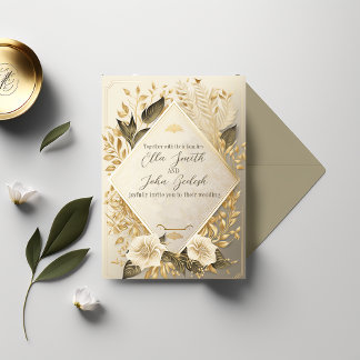 Faire-part de mariage design de luxe