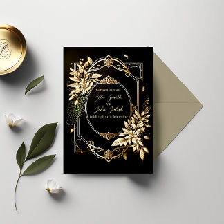 Faire-part de mariage design de luxe
