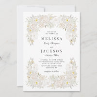 Faire-part de mariage d'image Rose couleur d'aquar