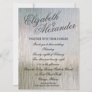 Faire-part de mariage d'indulgence argent