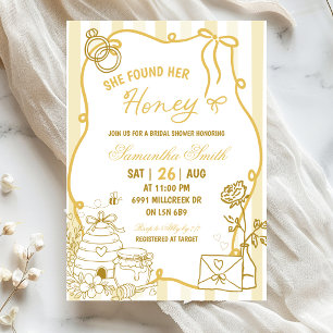 Faire-part de Mariage Doodle Manuscrit Elle a Trou