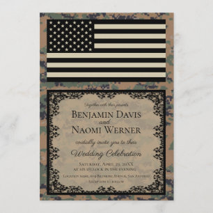 Faire-part de mariage du Corps maritime