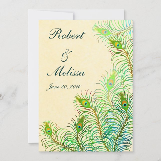 Faire-part de mariage du paquebot indien exotique (Devant)