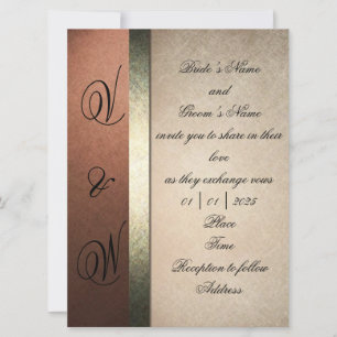Faire-part de mariage élégants et stylés