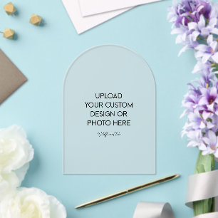 Faire-part de mariage en acrylic