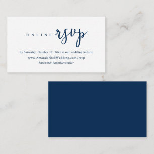 Faire-part de mariage en ligne RSVP, carte de scri