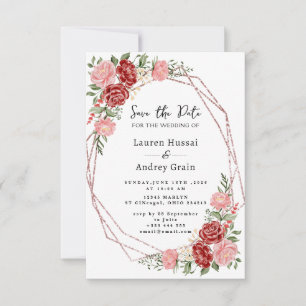 Faire-part de mariage "Événement à retenir" élégan