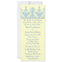 Faire-part de mariage Formel de Wedgewood