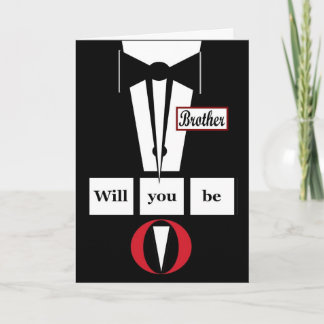 Faire-part de mariage FRÈRE - TÉMOIN