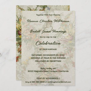 Faire-part de mariage Garden Party