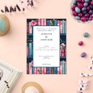 Faire-part de mariage impression rustique pour amo
