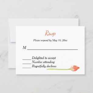 Faire-part de mariage indien hindou RSVP