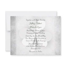 Faire-part de mariage irlandais à trois feuilles