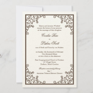 Faire-part de mariage Ironworks