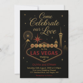 Faire-part de mariage Las Vegas