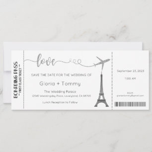 Faire-part de mariage, Mariage fixe, Amour