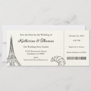 Faire-part de mariage, Mariage fixe, Amour