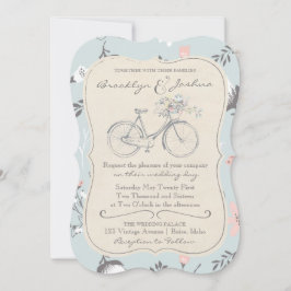 FAIRE-PART DE MARIAGE | Mariage vintage d'amour po