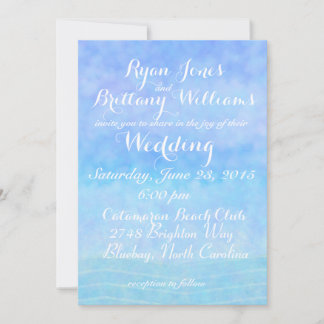 faire-part de mariage mer et ciel II