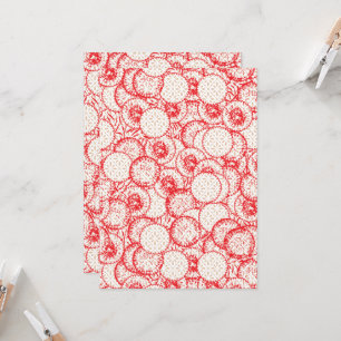 Faire-part de mariage minimaliste avec RSVP   Nika