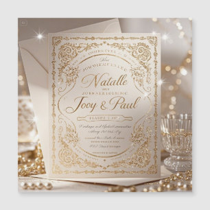 Faire-part de mariage minimaliste moderne
