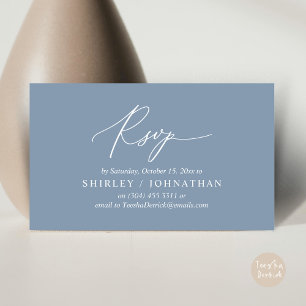 Faire-part de mariage moderne romantique avec répo