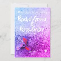 faire-part de mariage nautique vintage