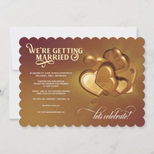 Faire-Part de Mariage Nous nous Marions (V2)