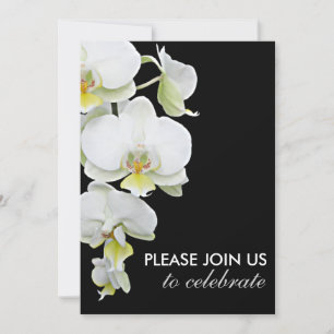 Faire-part de mariage/occasion - Élégantes orchidé