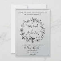 Faire-part de mariage officiel de la couronne natu