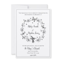 Faire-part de mariage officiel de la couronne natu