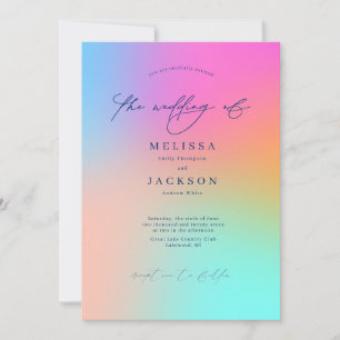 Faire-part de mariage Ombre minimaliste scénarisé