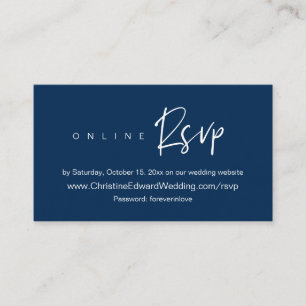 Faire-part de mariage Online RSVP, carte Décontrac