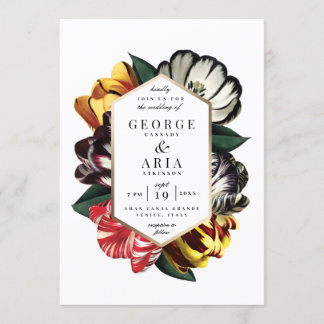 Faire-part de mariage *Palazzo Grassi*